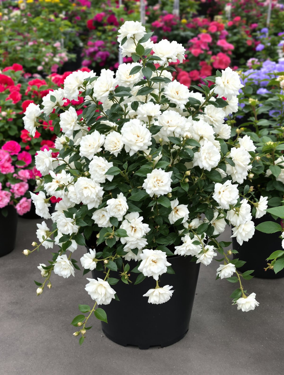 Bodendeckerrose ‚Swany‘