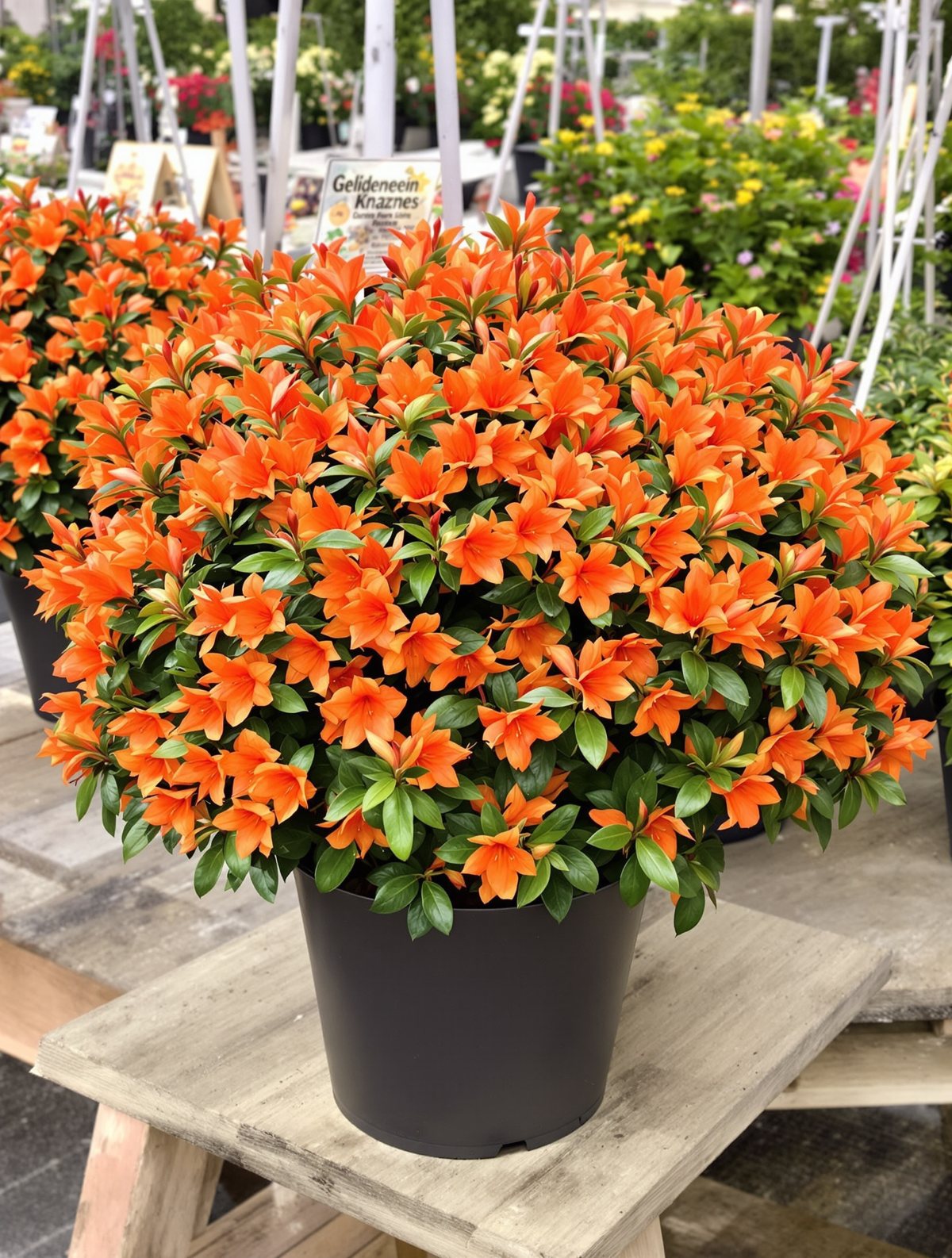 Japanische Azalee ‚Geisha Orange‘