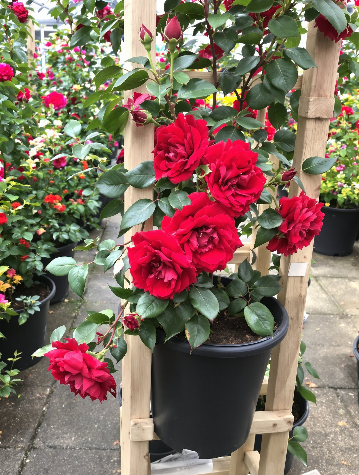Kletterrose ‚Sympathie‘